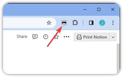 Print Notion user manual step-by-step screenshot