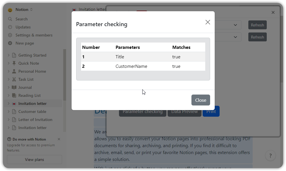 Print Notion user manual step-by-step screenshot