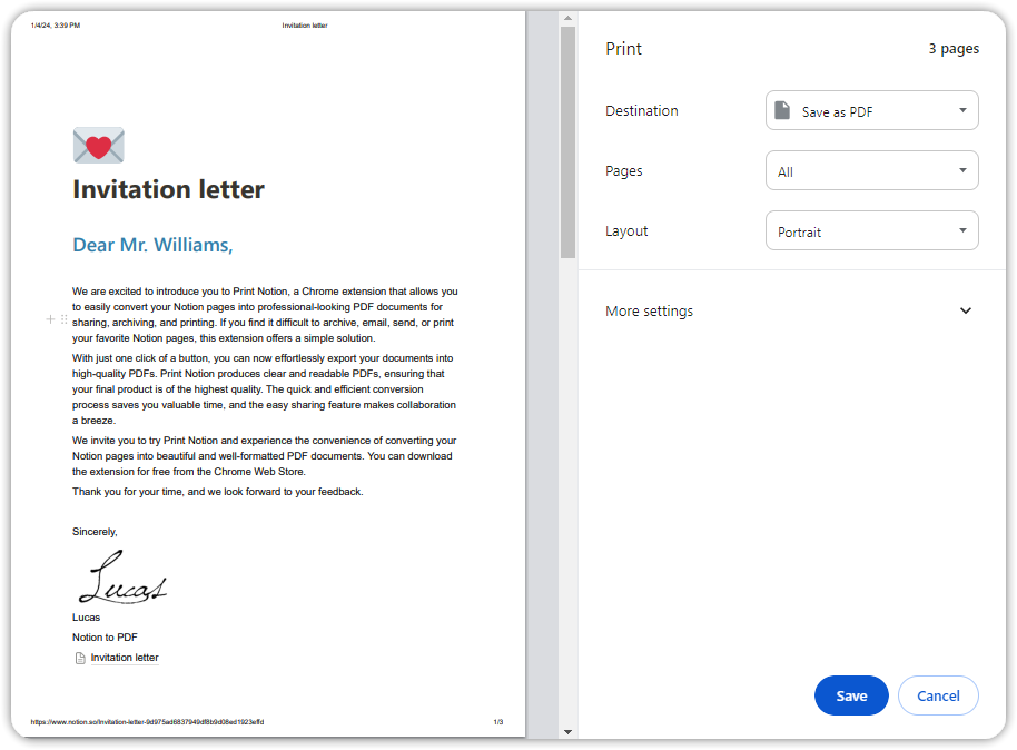 Print Notion user manual step-by-step screenshot
