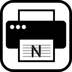Print Notion logo